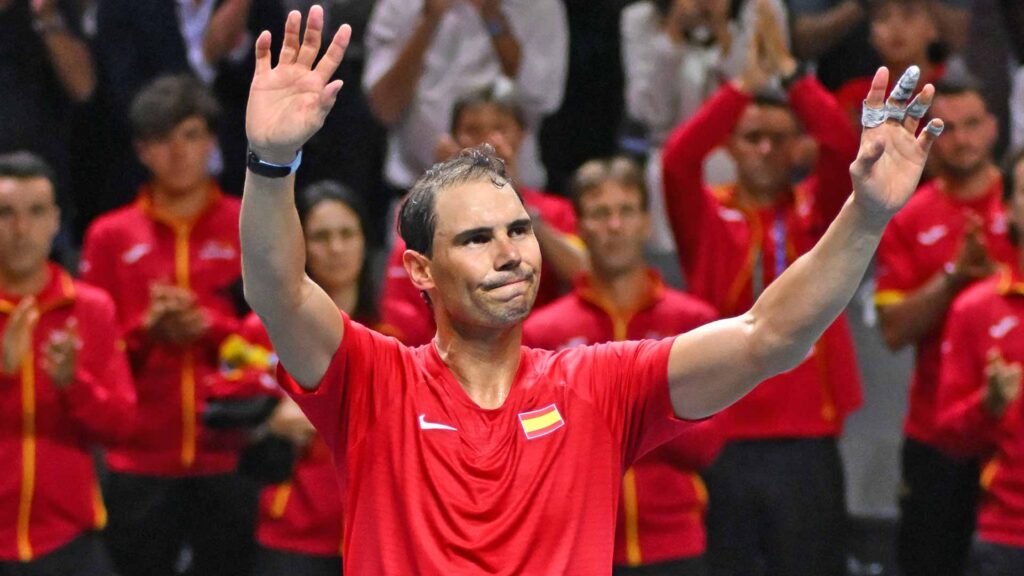 Rafael Nadal se despediu do tênis nesta terça-feira