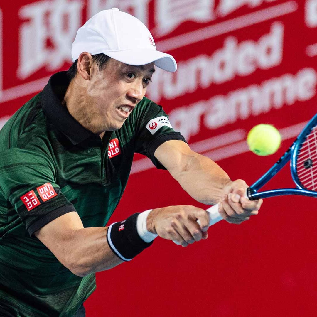 Após seis anos, Kei Nishikori volta a disputar uma final no ATP de