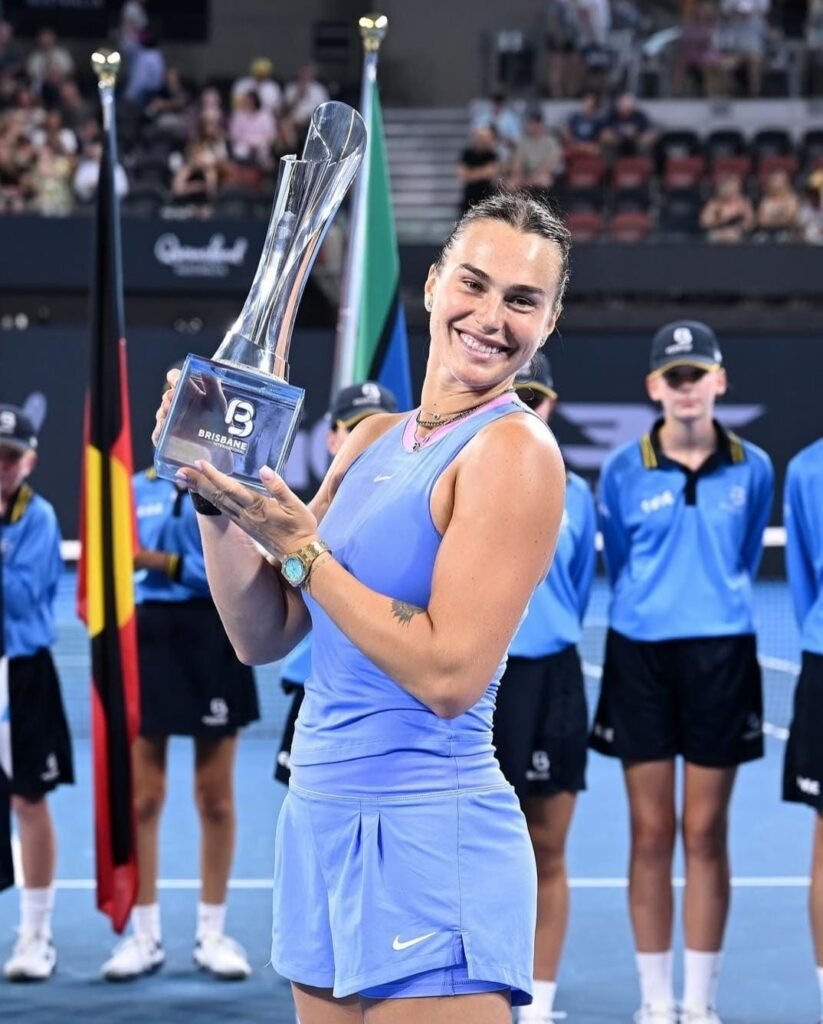 Sabalenka vence Kudermetova e conquista o título do WTA 500 de Brisbane