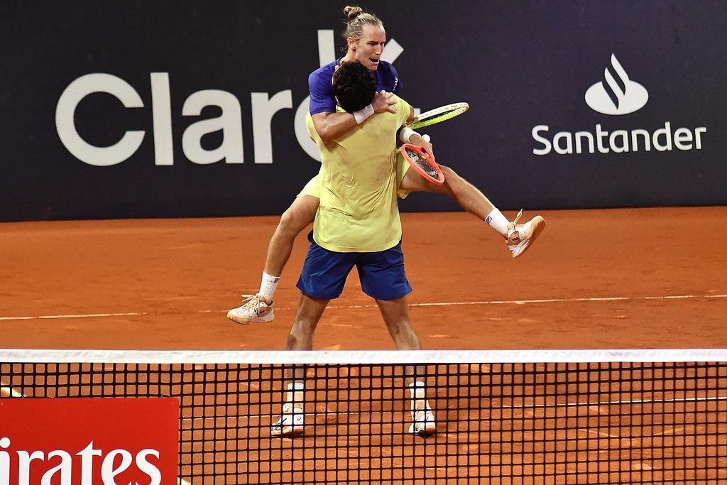 Marcelo Melo e Rafa Matos estão na final do Rio Open 2025