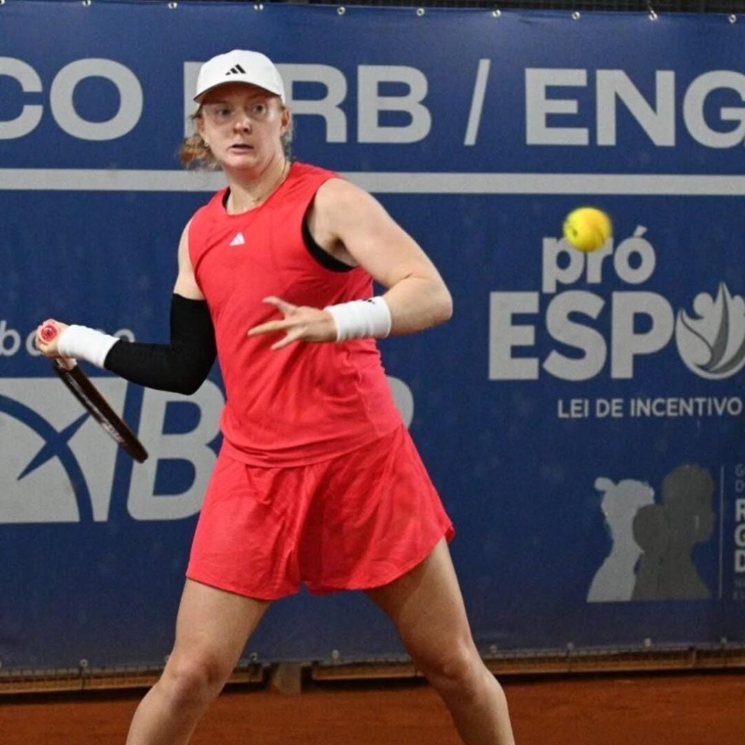 Britânica com síndrome rara disputa a final do ITF W75 de Vacaria