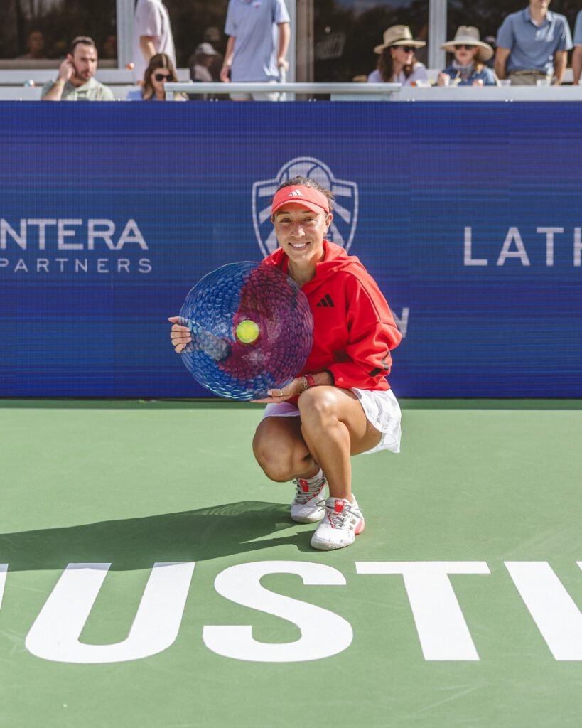 Jessica Pegula conquista o título do WTA de Austin