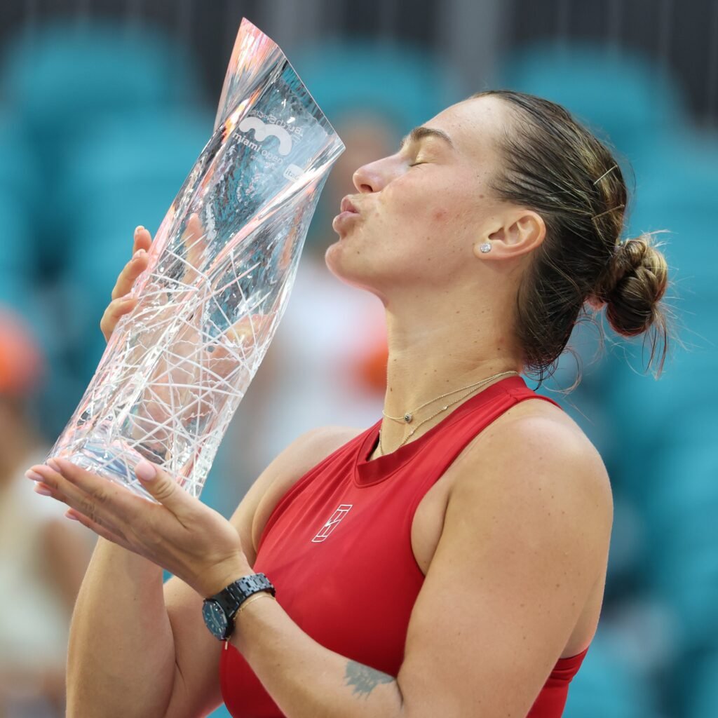 Aryna Sabalenka vence Jessica Pegula e conquista o título do WTA 1000 de Miami