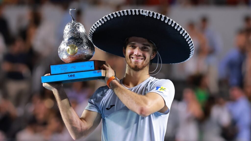 Tomas Machac é campeão do ATP 500 de Acapulco, no México