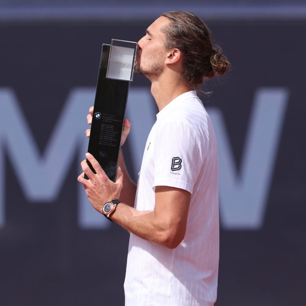 Alexander Zverev bate Ben Shelton e conquista o título do ATP 500 de Munique