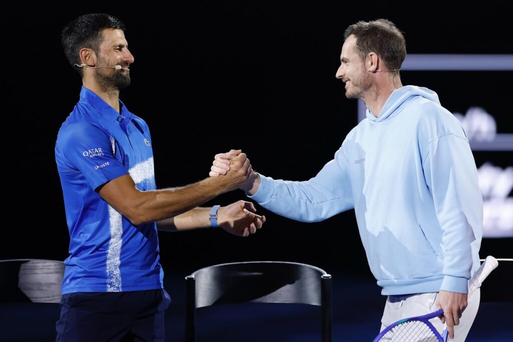 Novak Djokovic anuncia fim da parceria com Andy Murray como técnico