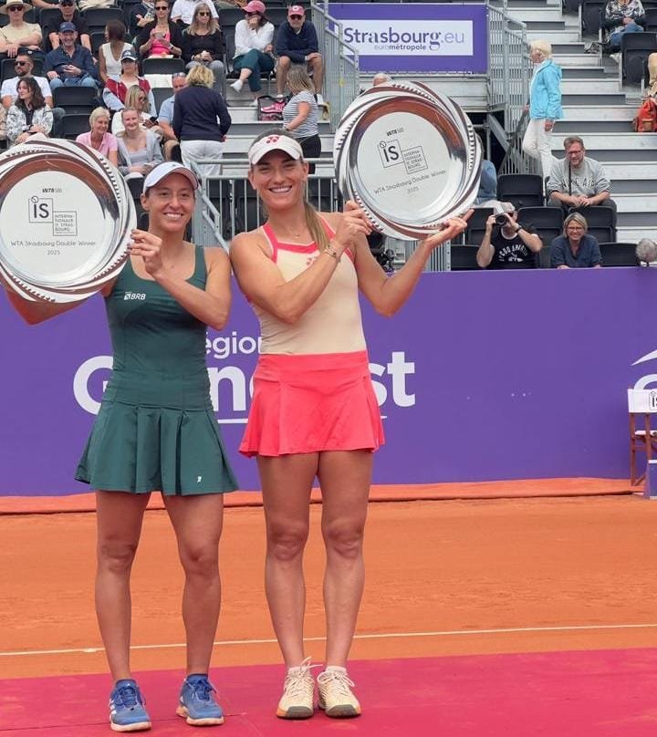 Luisa Stefani e Timea Babos conquistam o título do WTA 500 de Estrasburgo