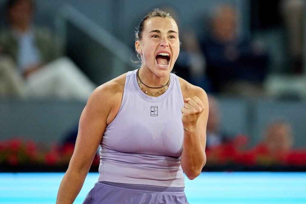 Sabalenka bate Svitolina e está na final do WTA 1000 de Madrid