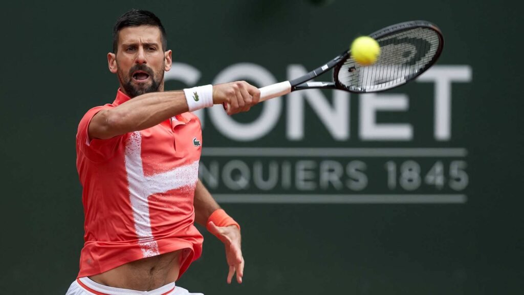 Djokovic avança às semifinais do ATP de Genebra e ganha bolo de aniversário