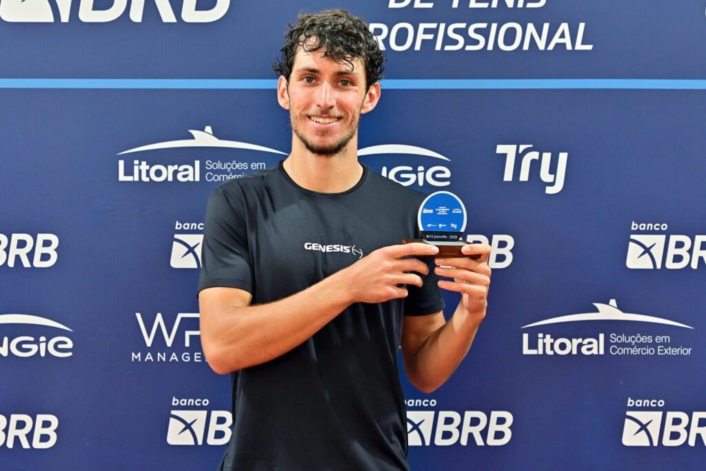 Igor Gimenez conquista o primeiro título da carreira no ITF M15 de Joinville