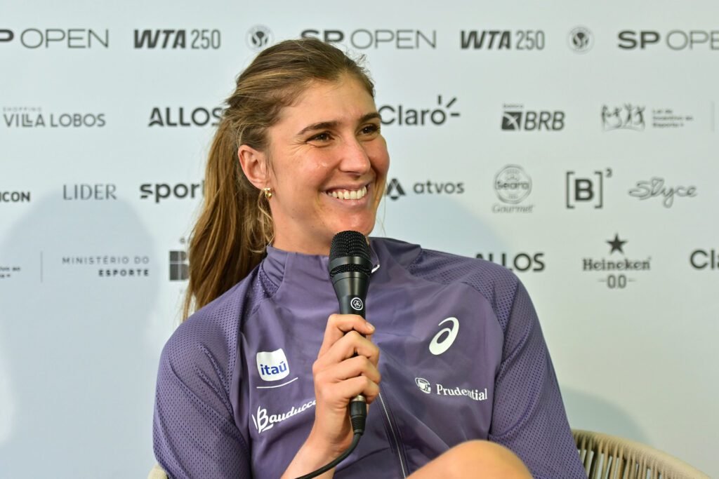 Bia Haddad destaca oportunidade de jogar em casa no SP Open