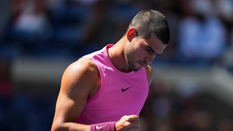 Alcaraz bate Lehecka e está nas semifinais do US Open 2025
