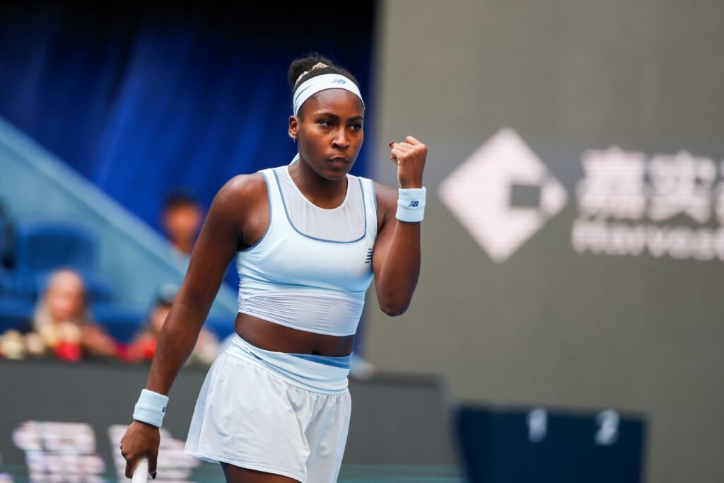 Coco Gauff está nas semifinais do WTA 1000 de Pequim pelo terceiro ano seguido