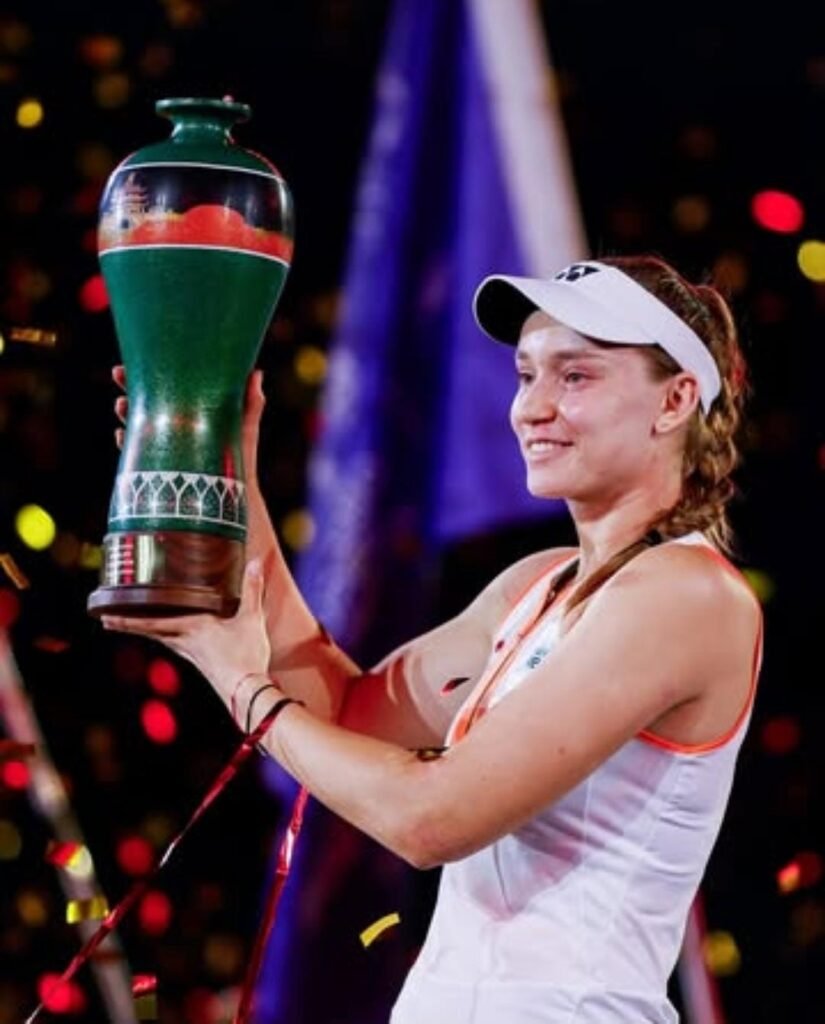 Elena Rybakina conquista o título do WTA 500 de Ningbo