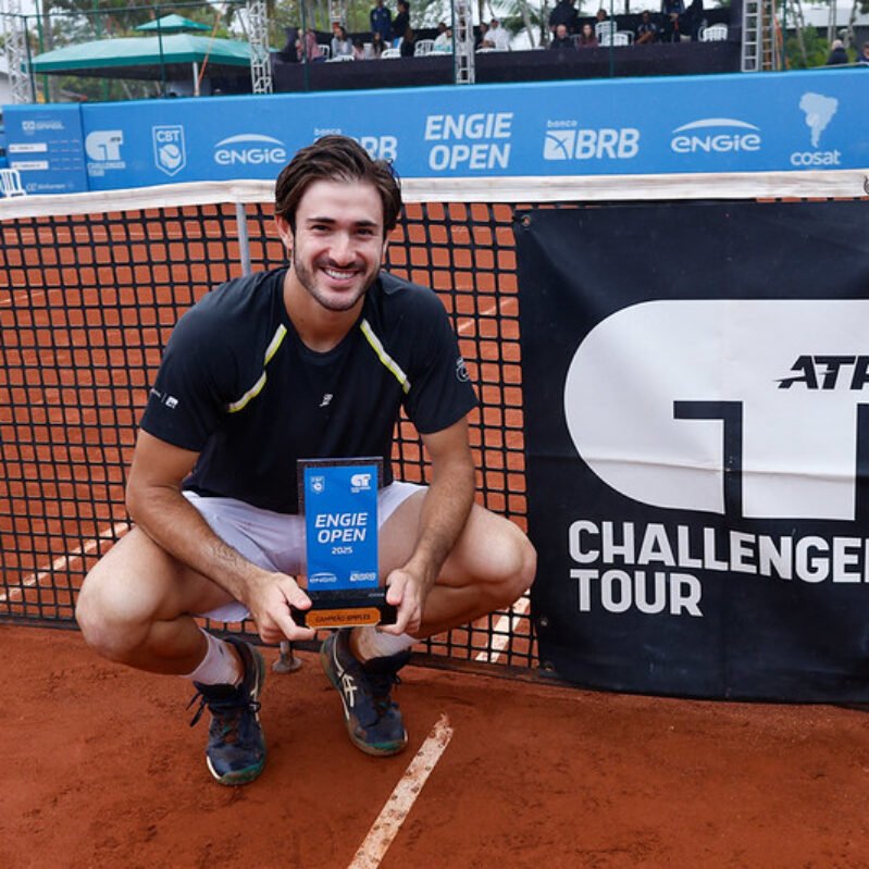 Gustavo Heide conquista o título do Challenger de Florianópolis