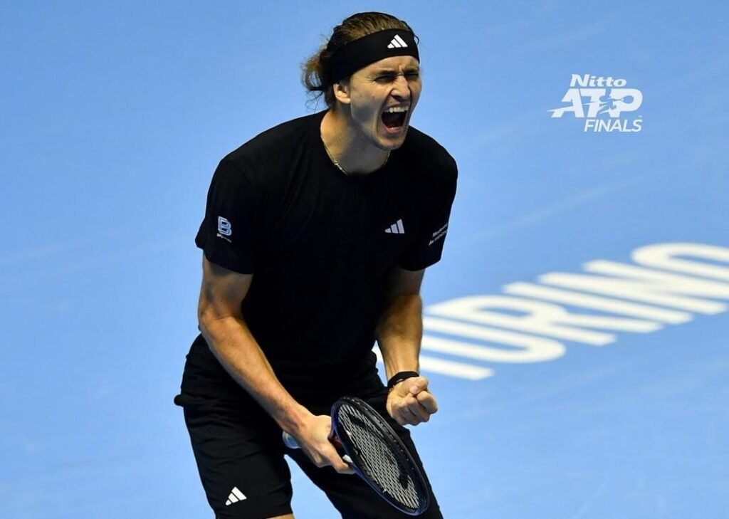Bicampeão, Alexander Zverev estreia com vitória no ATP Finals