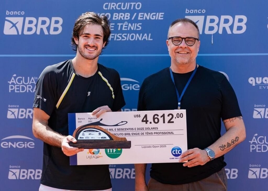 Gustavo Heide conquista o título do ITF M25 de Lajeado