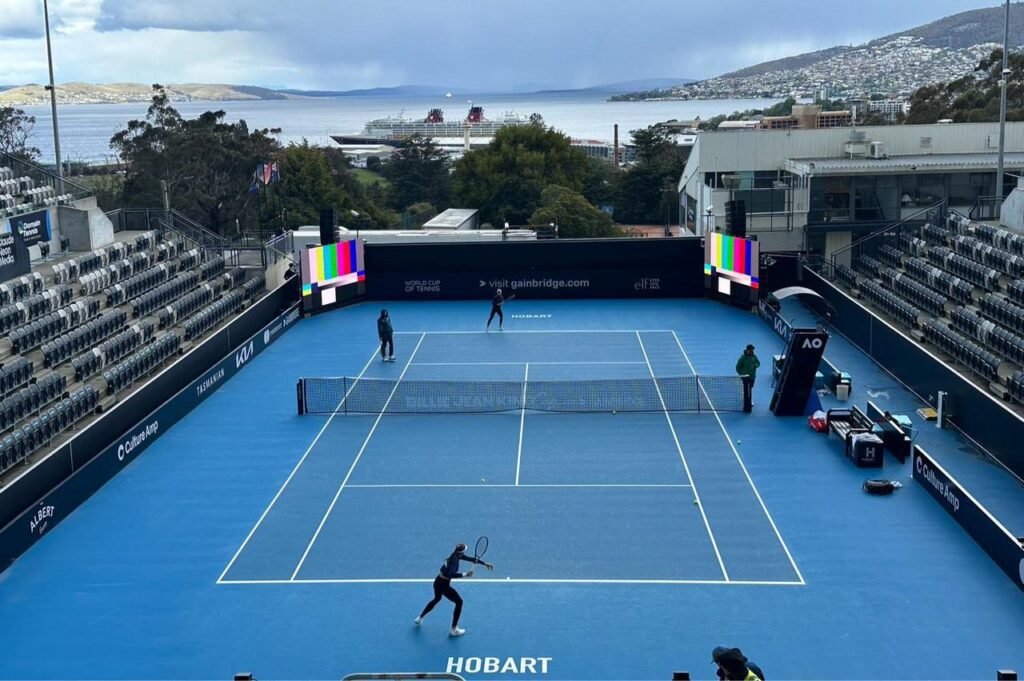 Brasil faz primeiro treino na Austrália antes dos playoffs da Billie Jean King Cup