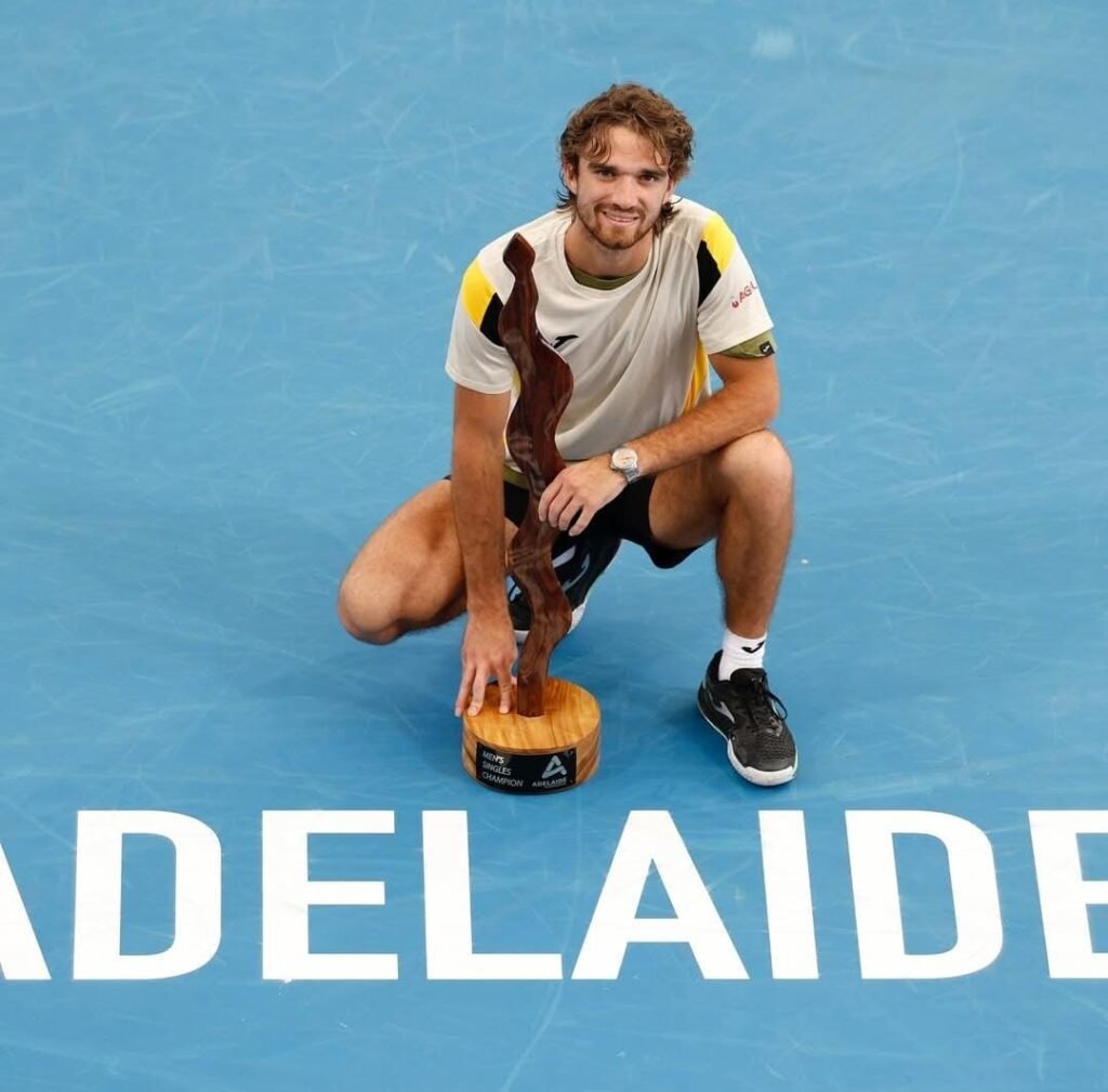Tomas Machac conquista o título do ATP de Adelaide