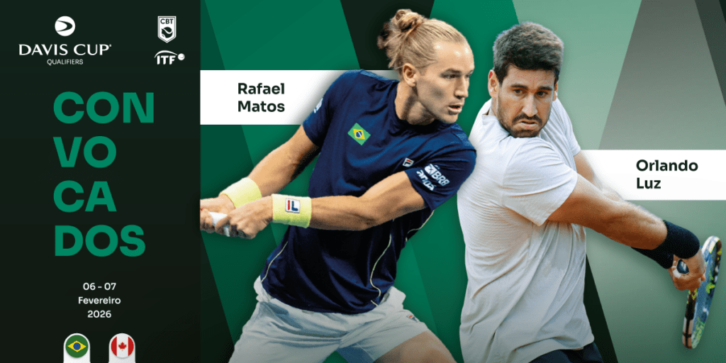 CBT convoca Rafa Matos e Orlando Luz para a Copa Davis