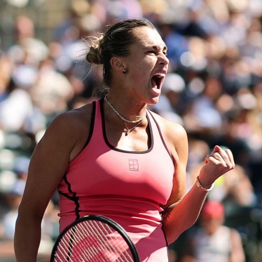 Sabalenka vence romena e avança às oitavas do WTA 1000 de Indian Wells