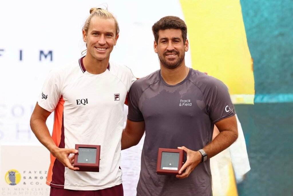 Orlando Luz e Rafa Matos são vice-campeões do ATP 250 de Houston