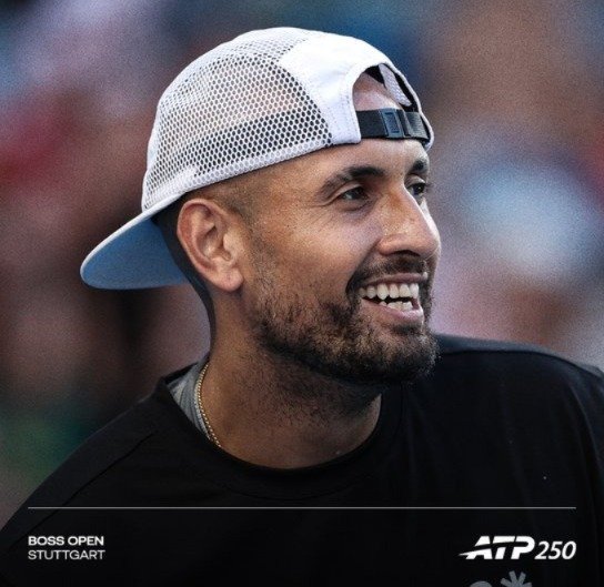 Nick Kyrgios consegue a primeira vitória no ano no ATP de Stuttgart